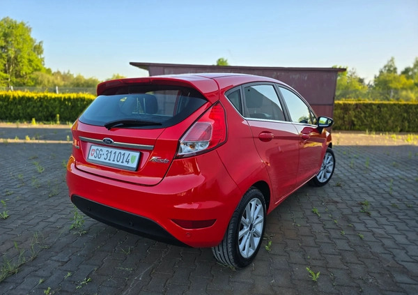 Ford Fiesta cena 33800 przebieg: 169000, rok produkcji 2015 z Radom małe 562